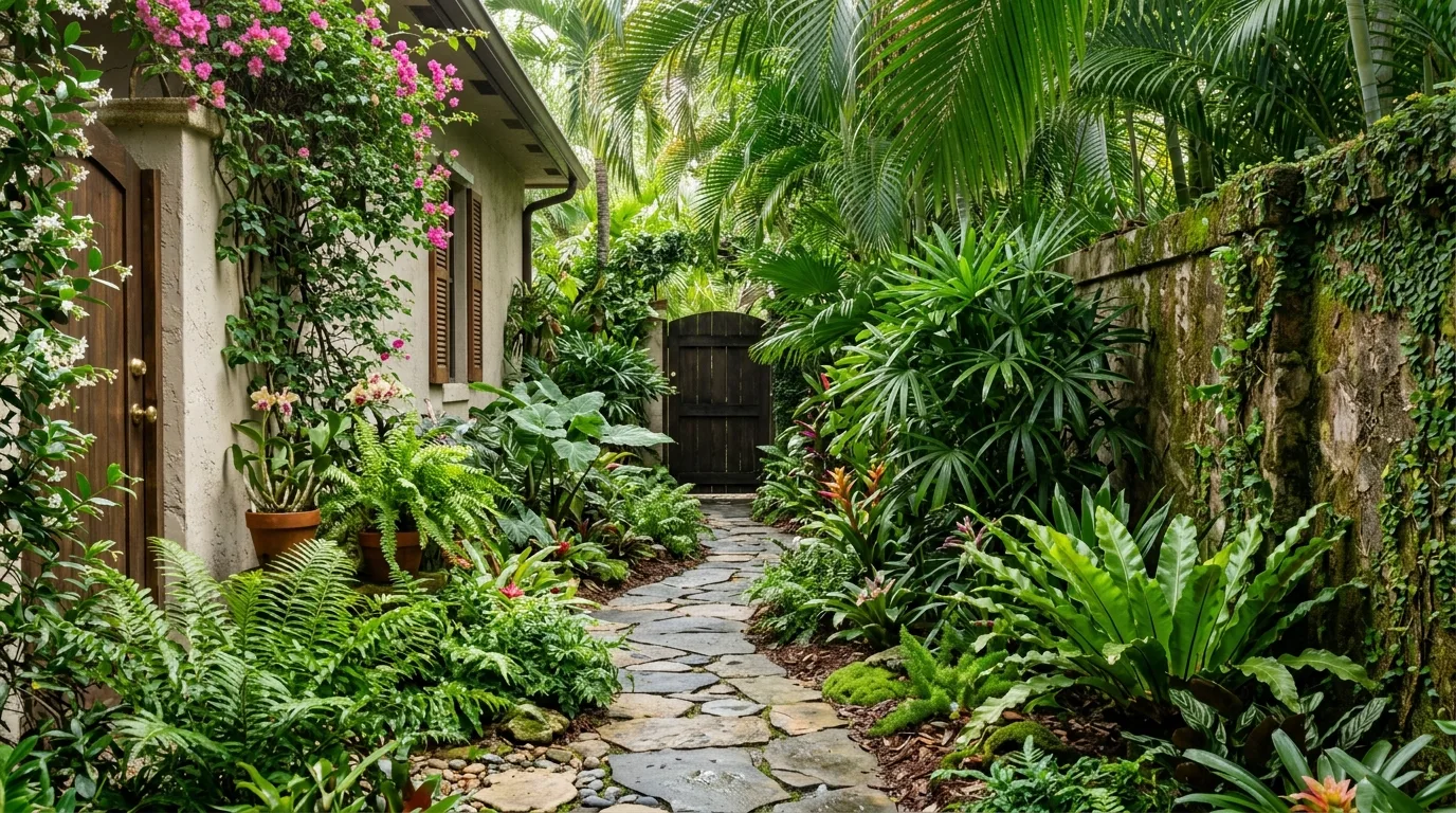 Hidden Garden Side Yard